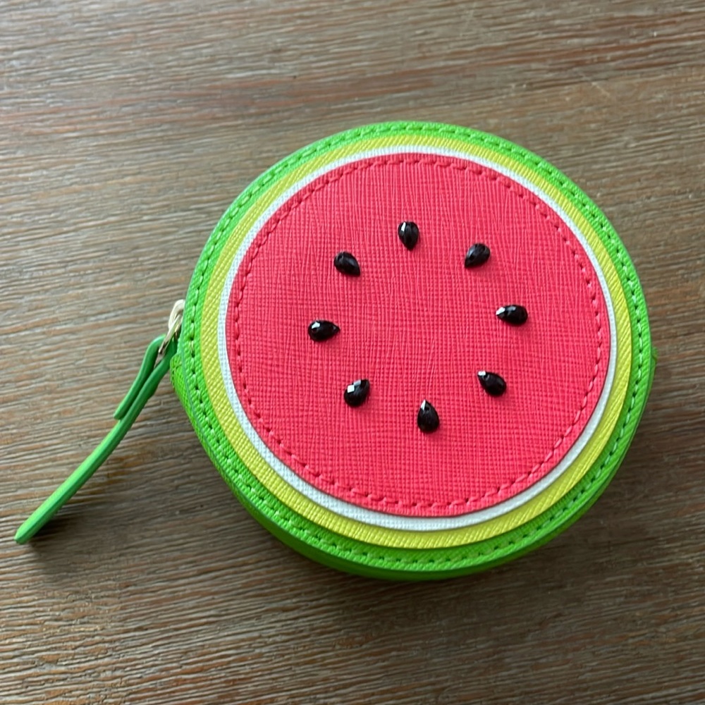 Kate Spade Make A Splash Watermelon Coin Purse Wallet